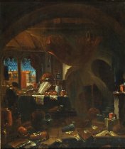 An Alchemist in his Studio